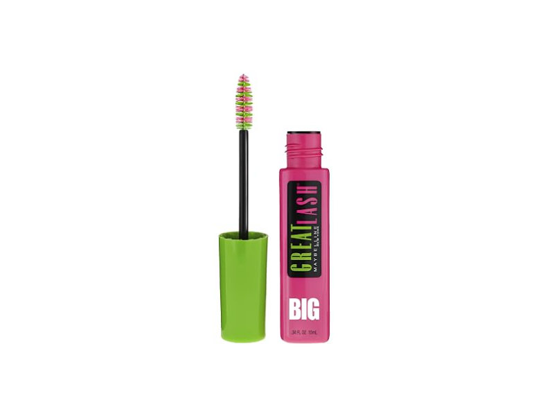 Maybelline New York Great Lash Big Mascara, 132 Brownish Black, 0.34 fl oz /10 mL
