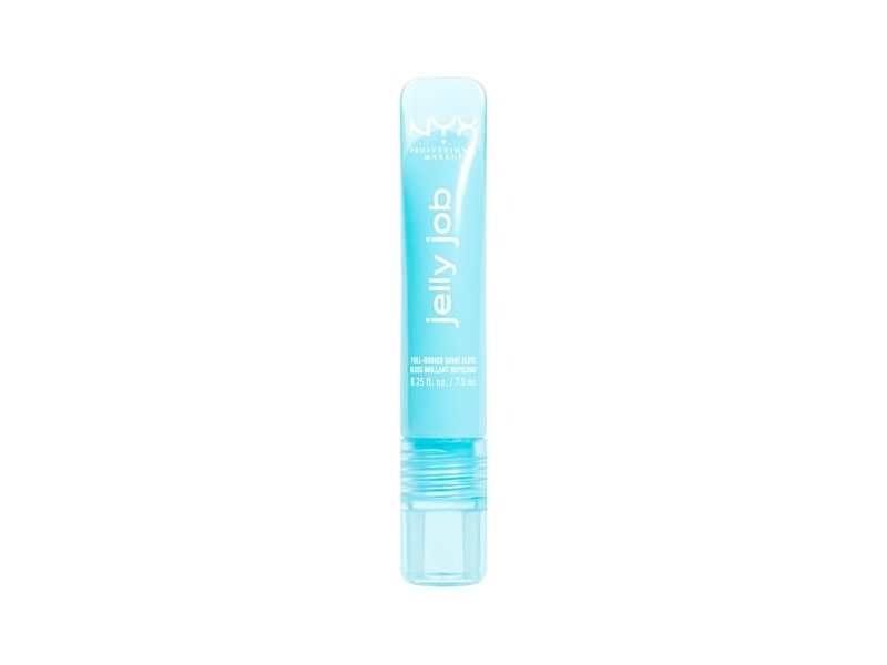 Nyx Professional Makeup Jelly Job Full Bodied High Shine Gloss, Jelly Frost Icy Blue, 0.25 oz/7.5 mL