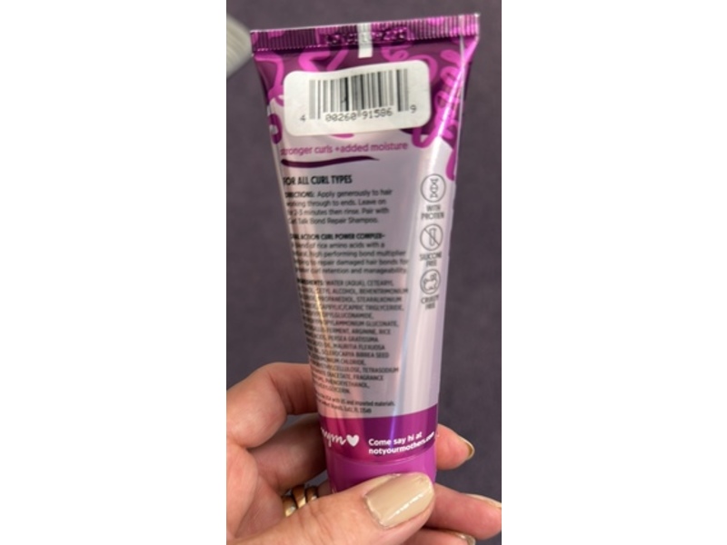 Not Your Mother's Bond Building Curl Talk Conditioner, 2 fl oz/60 mL