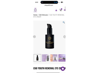 C60 Power youth Renewal Eye Cream, 1 fl oz/30 mL - thumbnail 2