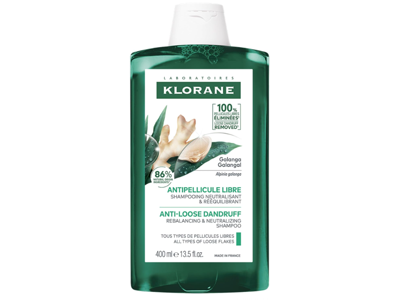 Klorane Anti-Loose Dandruff Shampoo, Galanga, 13.5 fl oz/400 mL