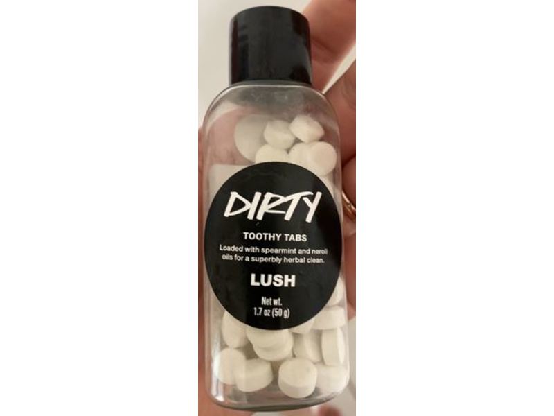 Lush Dirty Toothy Tabs, 1.7 oz/50 g