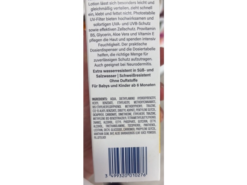 Cetaphil Sun Kids SPF 50+ Liposomal Lotion, 150 mL