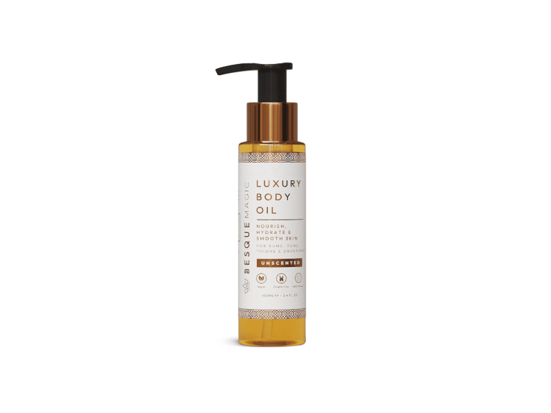 Besque Magic Luxury Body Oil, Unscented, 6.76 fl oz/200 mL