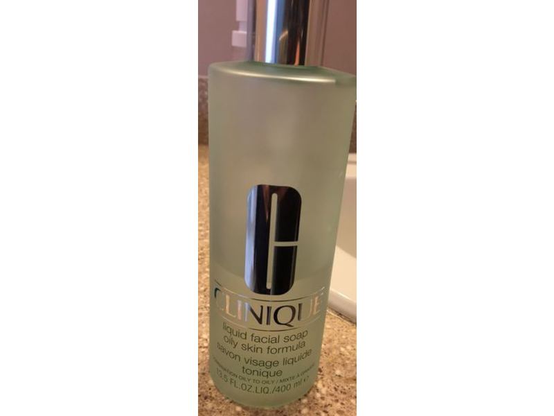 Clinique Liquid Facial Soap, Oily Skin Formula, 13.5 fl oz/400 mL