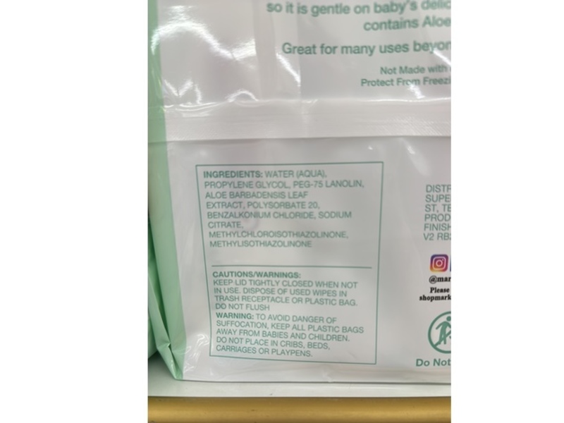 Market Basket Cleansing wipes, 192 Count