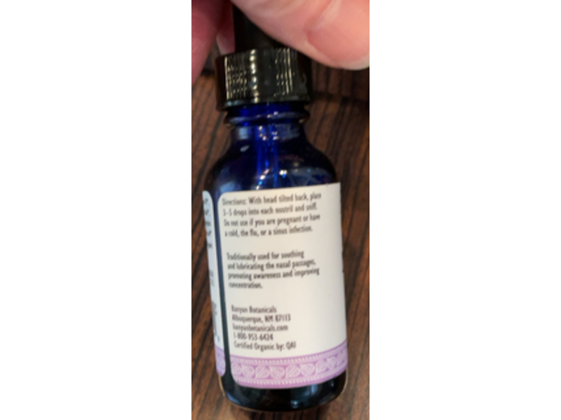 Banyan Botanicals Nasya Oil, 1 fl oz/30 mL