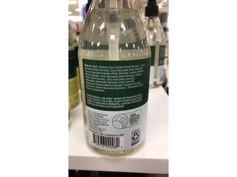 Ever Spring Free & Clear Liquid Hand Soap, 12 fl oz/354.8 mL