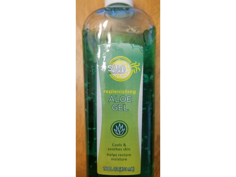 Sun My Derm Replenishing Aloe Gel, 16 fl oz/473 mL