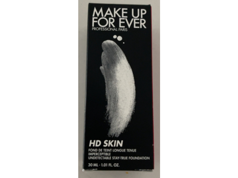 Make Up For Ever Hd Skin Foundation, 1N00 Alabaster, 1.01 fl oz/30 mL