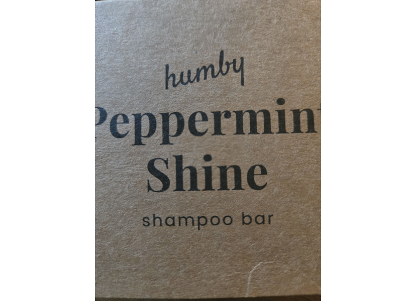 Humby Shampoo Bar, Peppermint Shine, 3.0 oz