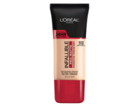 L'Oreal Paris Infallible Pro-Matte Foundation Makeup, Shell Beige, 1 fl oz.30 mL - thumbnail 1