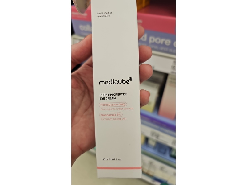 Medicube PDRN Pink Peptide Eye Cream, 1.01 fl oz/30 mL