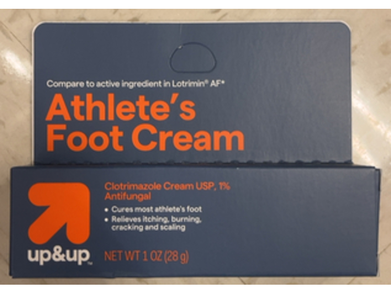 Up&Up Athlete's Foot Cream, Clotrimazole, 1 oz/28 g