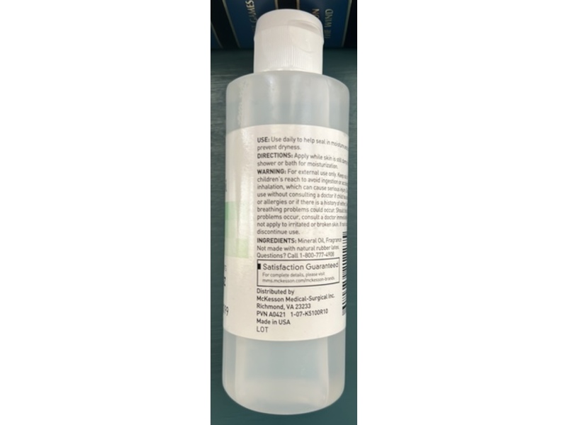Mckesson Baby Oil, 4 fl oz/118 mL