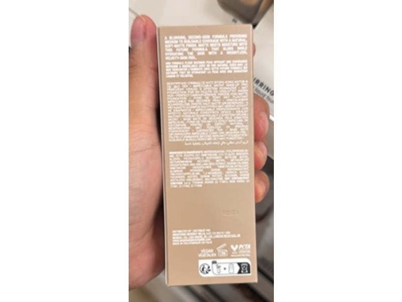 Anastasia Beverly Hills Impeccable Blurring Second Skin Matte Foundation, 5W, 1.18 fl oz/35 mL