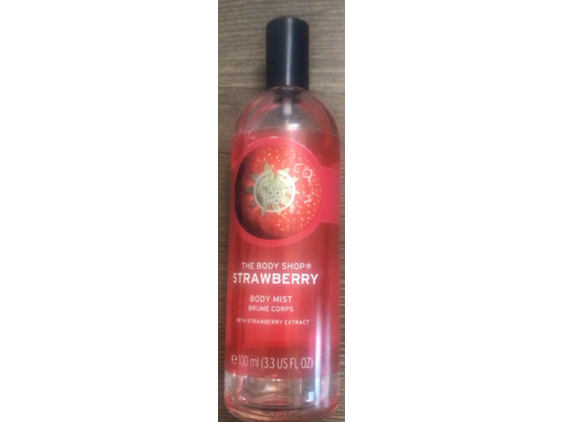 The Body Shop Strawberry Boby Mist, 3.3. fl oz/100 mL