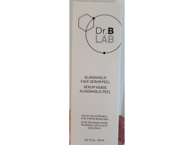 Dr.B Lab Glassaholic Face Serum Peel, 1 fl oz/30 mL