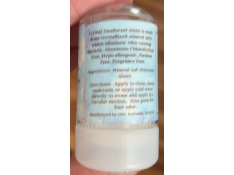 Nourish Crystal Deodorant Stone, 2.125 oz/60 g