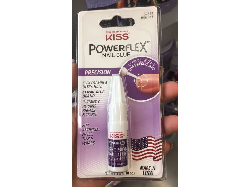 Kiss Powerflex Precision Glue, 0.10 fl oz
