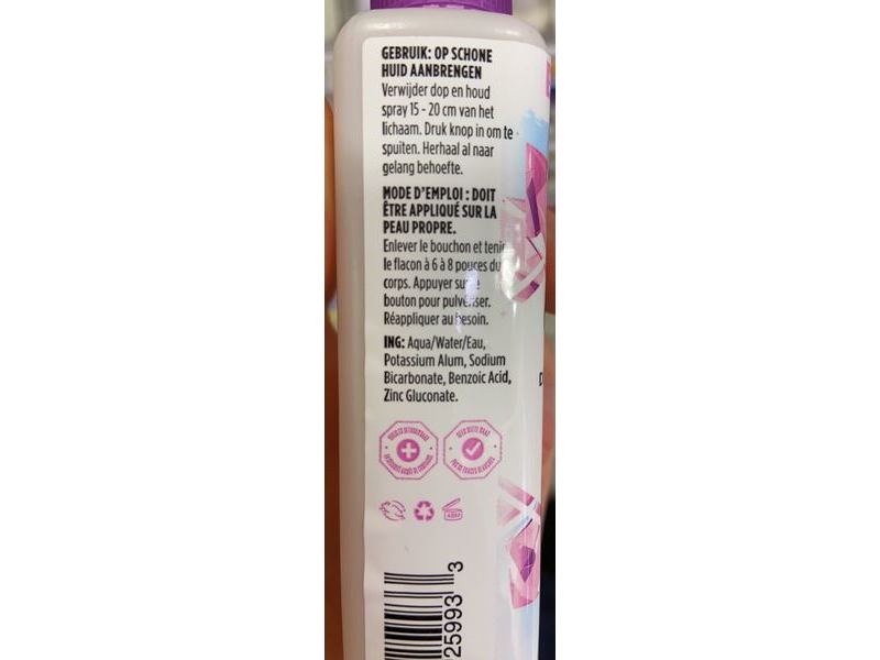 Crystal Mineral Deodorant Spray, 24 Hr, Unscented, 4 fl oz