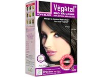Vegetal Bio Colour Semi Permanent Hair Colour, Soft Black, 5.3 oz/150 g - thumbnail 1