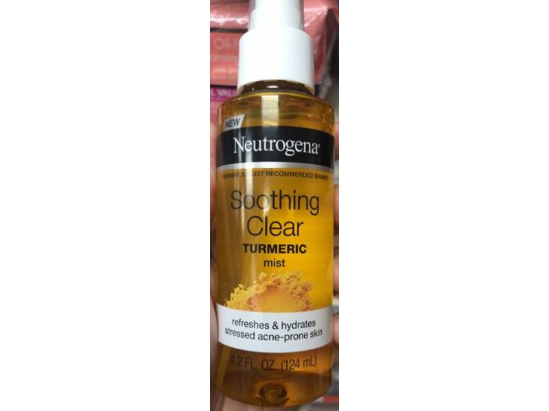 Neutrogena Soothing Clear, Turmeric Mist, 4.2 fl oz / 124 mL
