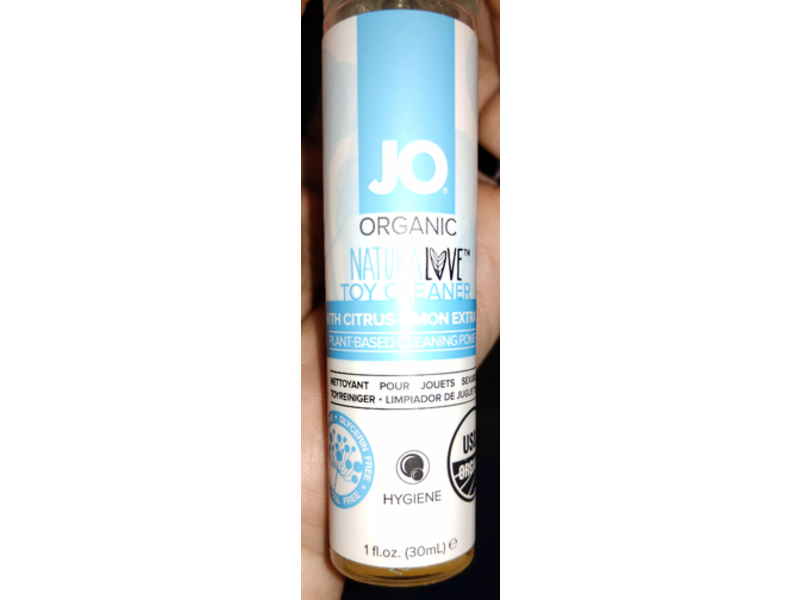 JO Organic Naturalove Toy Cleaner, 1fl oz/30 mL