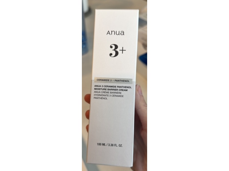 Anua Ceramide 3+Panthenol Moisture Barrier Cream, 3.38 fl oz/100 mL
