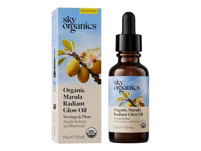 Sky Organics Organic Marula Radiant Glow Oil, 1 fl oz/30 mL