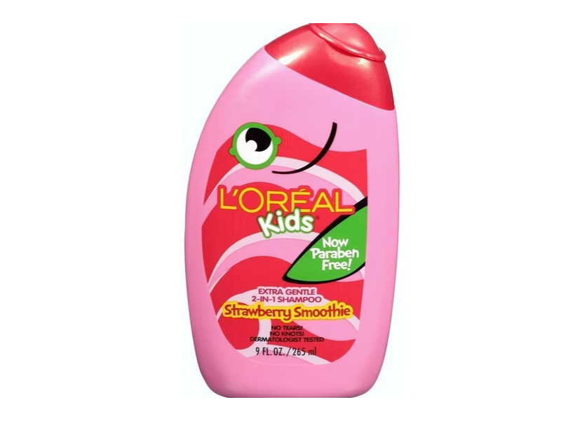 L'Oreal Paris Kids Extra Gentle 2-In-1 Shampoo, Strawberry Smoothie, 9 fl oz//265 mL