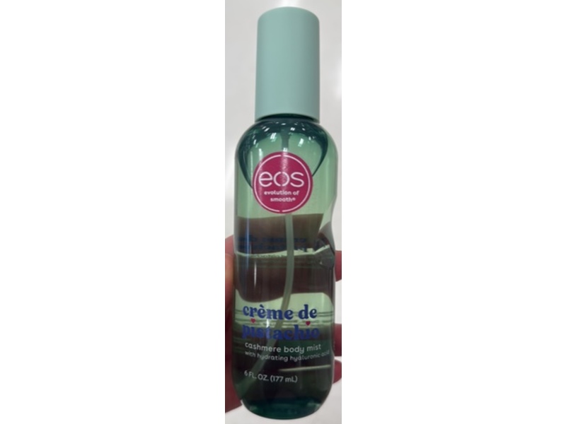 eos Cashmere Body Mist, Crème de Pistachio, 6 fl oz/177 mL