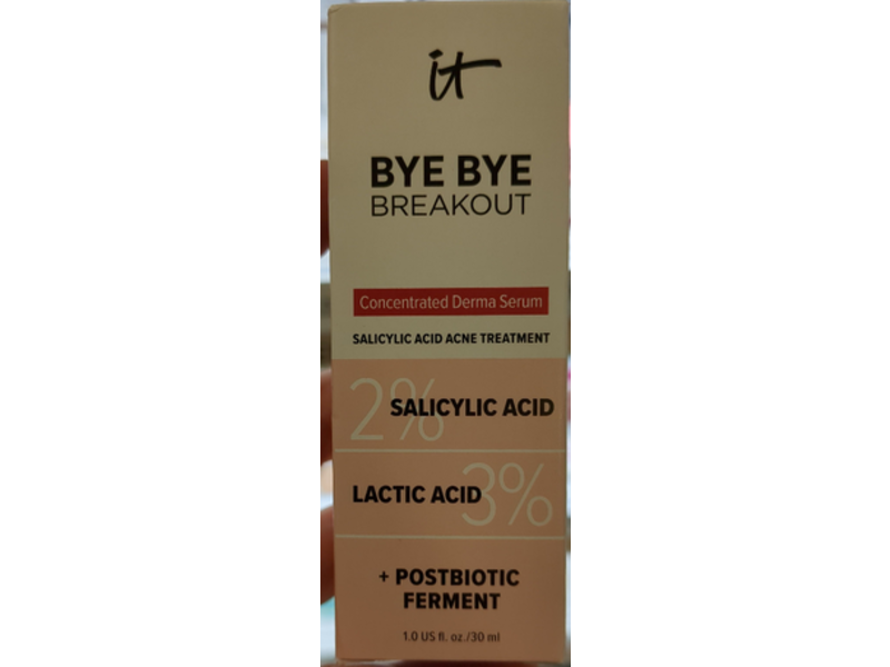 IT Cosmetics Bye Bye Breakout Concentrated Derma Serum, 1.0 fl oz/30 mL
