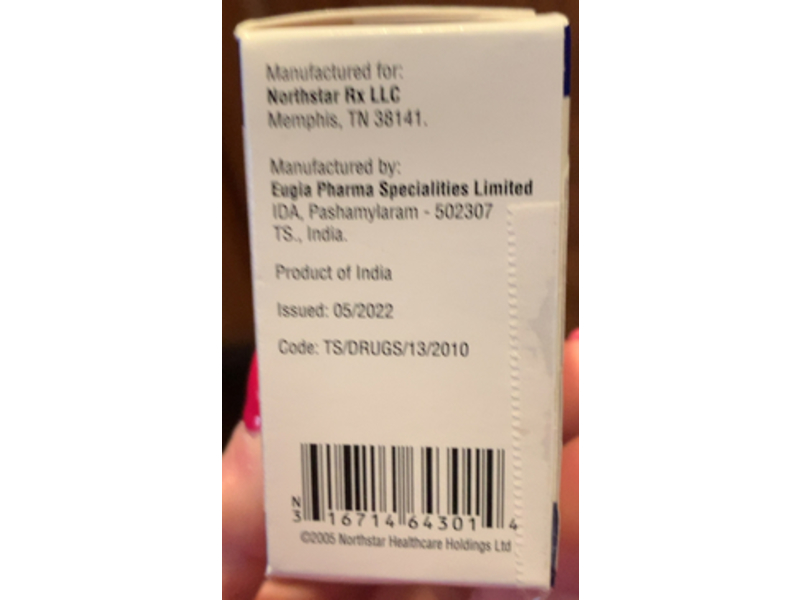 Moxifloxacin Ophthalmic Solution, Usp 0.5%, Sterile, 3 mL NorthStar RX LLC (RX)
