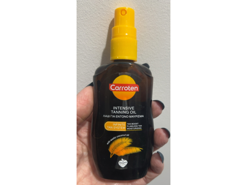 Carroten Intensive Tanning Oil, 50 mL