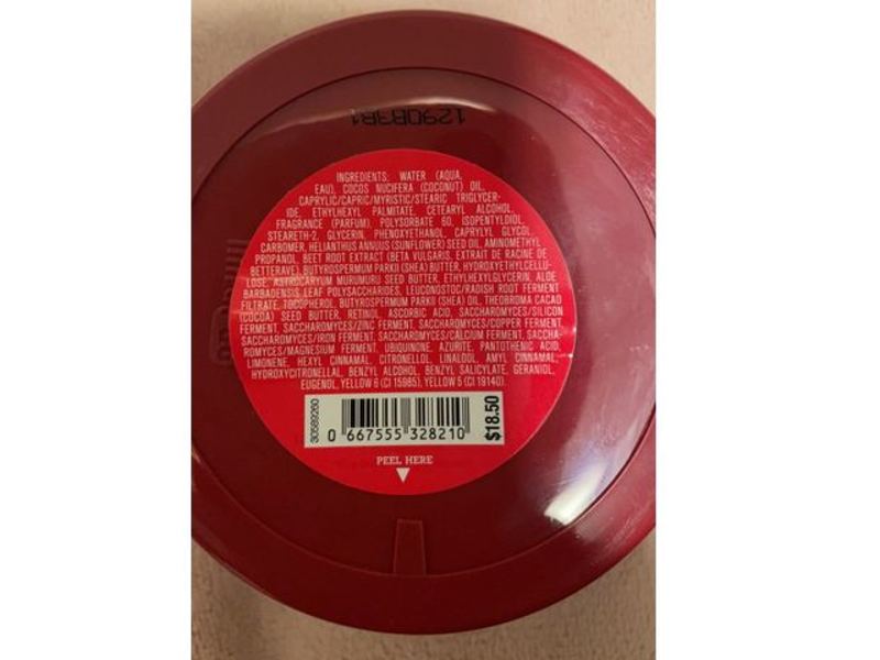 Bath & Body Works Whipped Body Butter, Winter Candy Apple, 6.5 oz/185 g