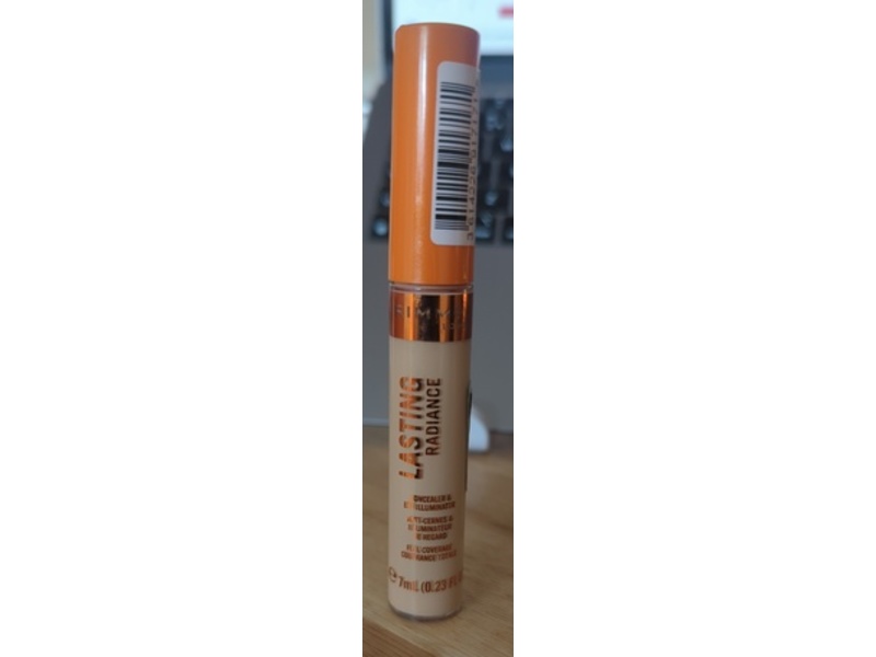 Rimmel London Lasting Radiance Concealer & Eye Illuminator, 030 Classic Beige, 0.23 fl oz/7 mL