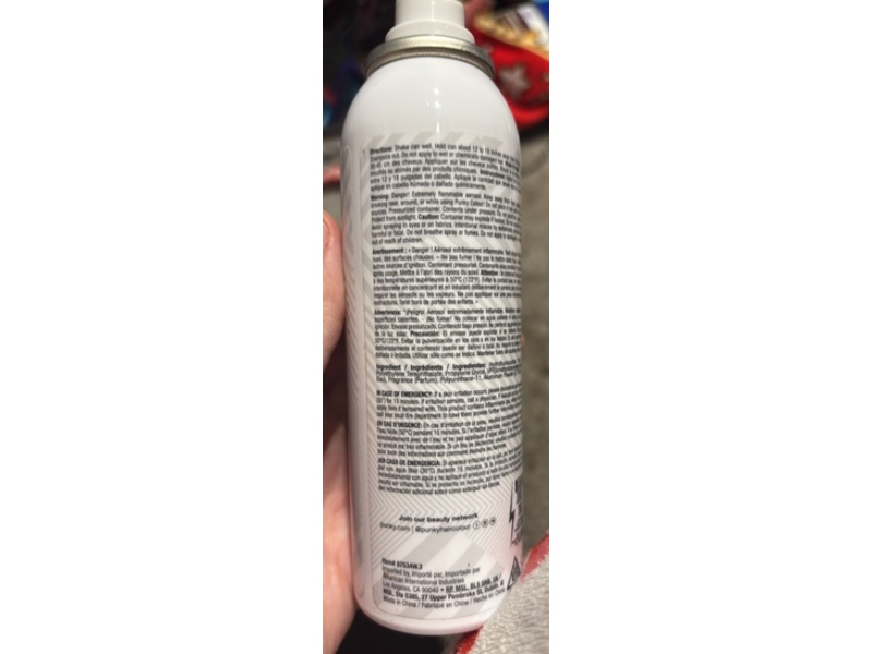 Punky Colour Temporary Glitter Hair & Body Spray, Sliver, 3.5 oz/100 g