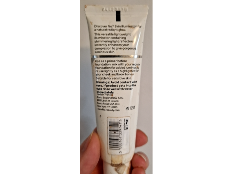 No 7 Skin Illuminator Liquid Highlighter, Nude, 1 fl oz/30 mL