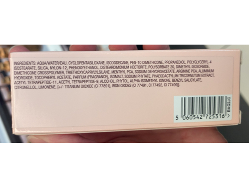 Charlotte Tilbury Airbrush Flawless Foundation, 1 Neutral, 1.0 fl oz/30 mL