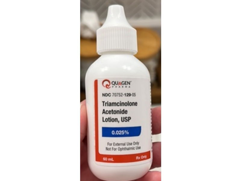 Triamcinolone Acetonide Lotion 0.025%, 60 mL, Quagen Pharma