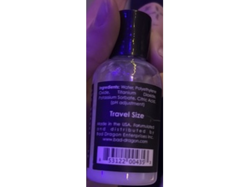 Bad Dragon Cum Lube Water Based Lubricant, 2 fl oz/59.15 mL