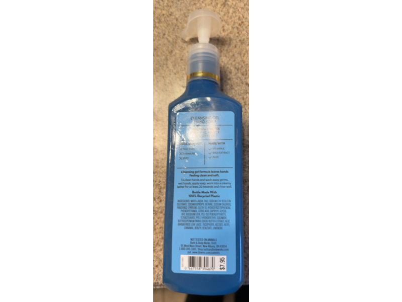 White Barn Cleansing Gel Hand Soap, Crisp Morning Air, 8 fl oz/236 mL