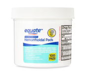 Equate Hemorrhoidal Pads, Maximum Strength, 100 Counts - thumbnail 1