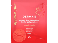 Derma E Retinol Line Smoothing Hydro Gel Patches, Bakuchiol + Rose Water + Hibiscus Flower, 1 Pair - Image 2