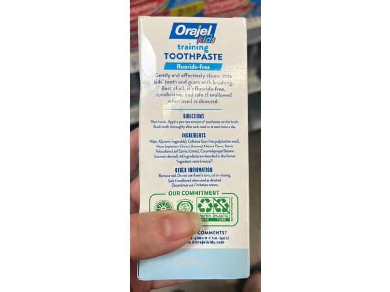 Orajel Kids Training Toothpaste, CoComelon, 1.5 oz/42.5 g