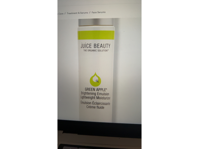 Juice Beauty Brightening Emulsion, Green Apple, 1.5 oz