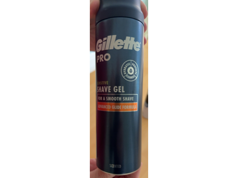 Gillette Pro Sensitive Shave Gel, 7 oz/200 mL