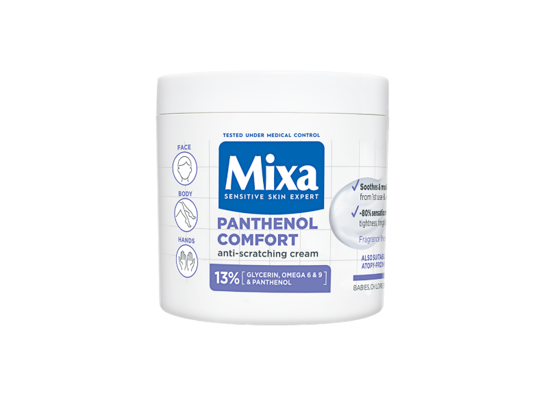 Mixa Anti-Scratching Cream, Panthenol Comfort, 400 mL