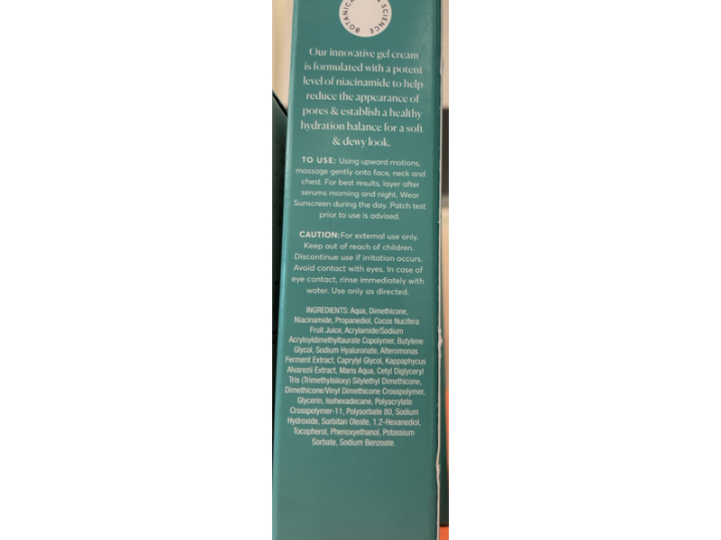 Naturium Face Moisturizer Gel Cream 5% , Niacinamide , 1.7 oz/50 g